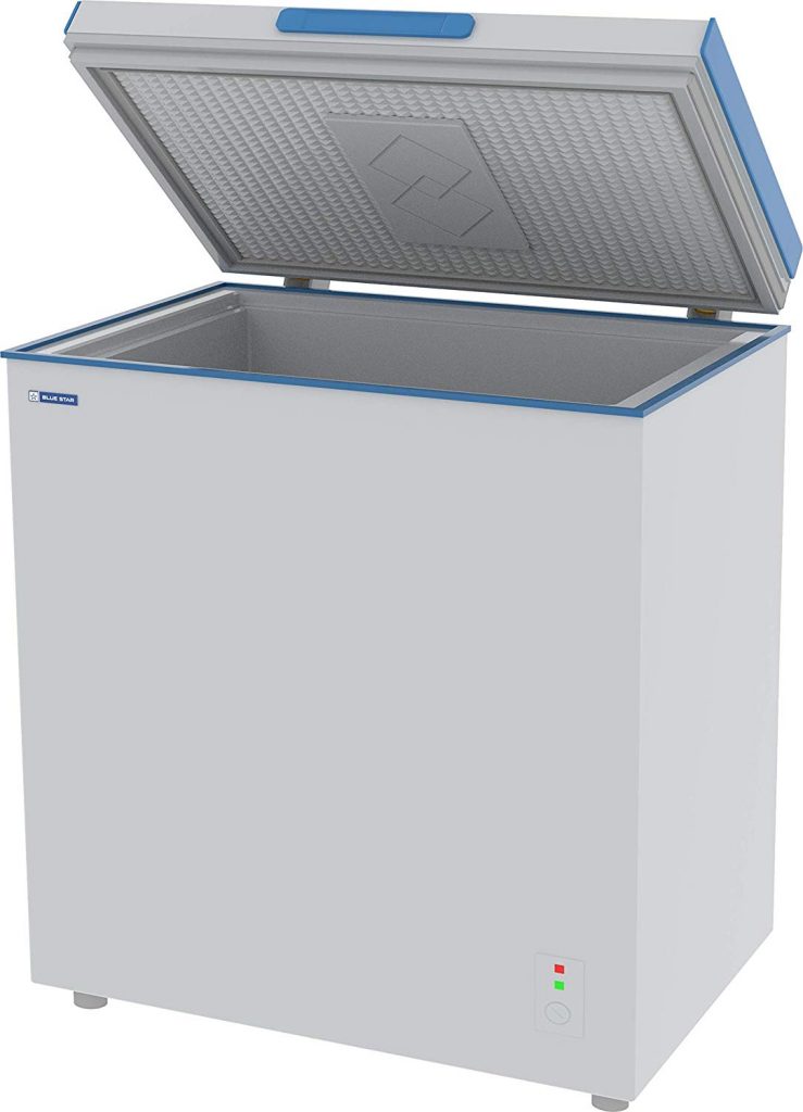 Blue Star Single Door Deep Freezer CHFSD150DSW (145 Ltrs, White