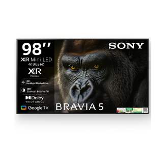 Sony 248 cm (98) BRAVIA 5 4K Ultra HD AI Technology Smart Mini LED Google TV K-98XR55A (Black)