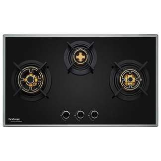 Hindware Built-in Gas Hob Siena 3 Burner 78cm Auto Ignition