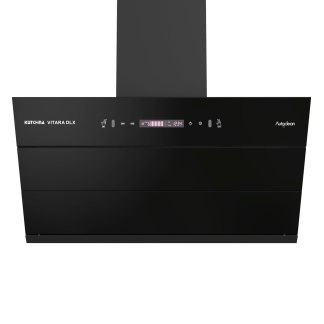 Kutchina Chimney Vitara DLX 90cm 1500 m3/hr Slant Filterless Auto Clean Touch Control + Wave Sensor