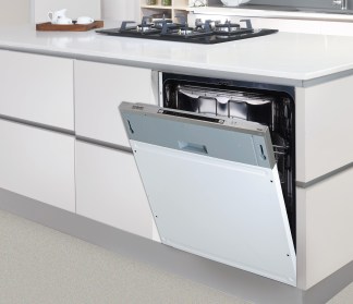 Hindware Dishwasher Fredo 12 Place Settings Fully Built-in 7 Wash Programs Push Button