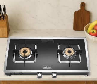 Hindware Dario 2 Burner Glass Top Gas Stove