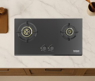 Hindware Built-in Gas Hob Hazel HZ 2 Burner 70cm Auto Ignition