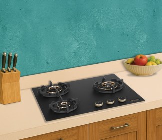 Hindware Built-in Gas Hob Ivana 3 Burner 60cm Auto Ignition