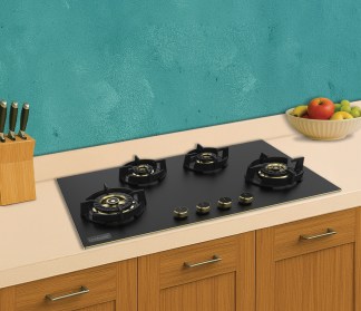 Hindware Built-in Gas Hob Ivana Pro 4 Burner 86cm Auto Ignition