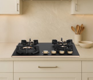 Hindware Built-in Gas Hob Ivana Pro 4 Burner 60cm Auto Ignition