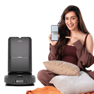 Eureka Forbes Smartclean with Fully Automatic Cleaning Station Robotic Vacuum Cleaner