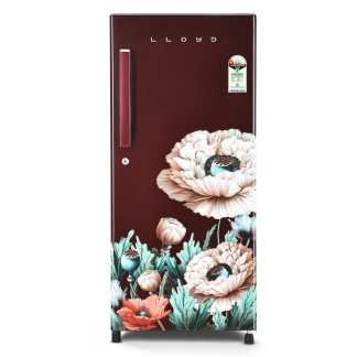 Lloyd Direct Cool Refrigerator GLDG201AEWCF (185 Ltrs, 1 Star, Eden Escape Wine)