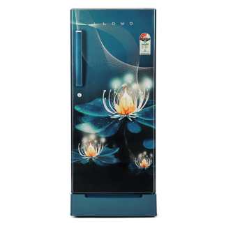 Lloyd Direct Cool Refrigerator GLDG203ANADF (185 Ltrs, 3 Star, Night Petals Aqua)