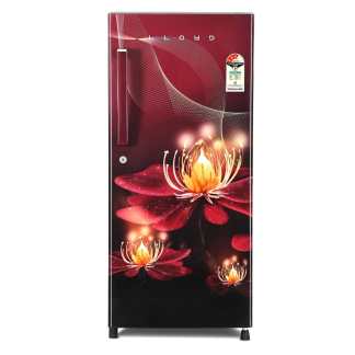 Lloyd Direct Cool Refrigerator GLDG203ANWCF (185 Ltrs, 3 Star, Night Petals Wine)