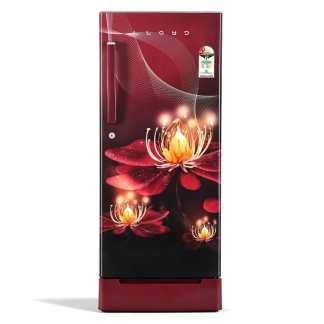 Lloyd Direct Cool Refrigerator GLDG212CNWDF (195 Ltrs, 2 Star, Night Petals Wine)