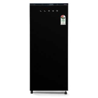 Lloyd Direct Cool Refrigerator GLDG223DGBAI (205 Ltrs, 3 Star, Glass Black)