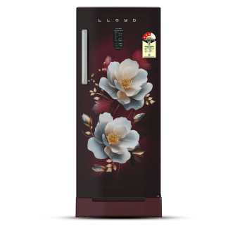 Lloyd Direct Cool Refrigerator GLDG223DJWBI (205 Ltrs, 3 Star, Gold Jade Wine)