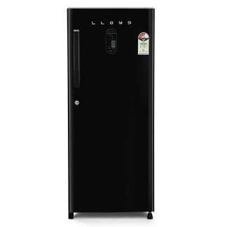 Lloyd Direct Cool Refrigerator GLDG223DMBAI (205 Ltrs, 3 Star, Metallic Black)
