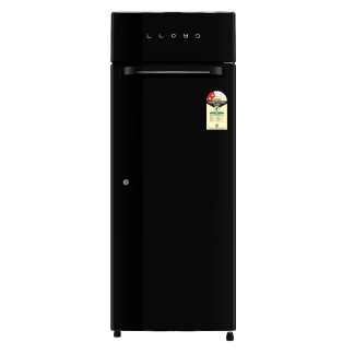 Lloyd Direct Cool Refrigerator GLWG262AMBCF (231 Ltrs + 31 Ltrs Warm Zone, 2 Star, Metallic Black)