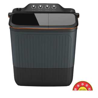 Lloyd 7.5 Kg Semi Automatic Washing Machine (Elante, GLWMS75AVGEL)