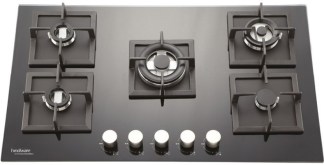 Hindware Built-in Gas Hob Diva 5 Burner 86cm Auto Ignition