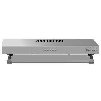 Faber Chimney Ruby PB SS IN 60cm 1000 m3/hr Straight Line Chimney Filterless