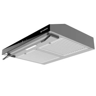 Faber Chimney Ruby TC SS IN 60cm 1000 m3/hr Straight Line Chimney Filterless