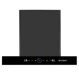 Faber Chimney Sigma BLDC HC SC FL BK IN 75cm 1600 m3/hr T-Shape Chimney Filterless Auto Clean