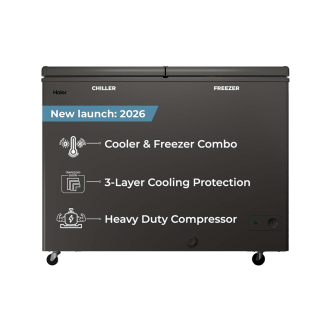 Haier Hard Top Deep Freezer HFC-350CET (350 Ltrs)