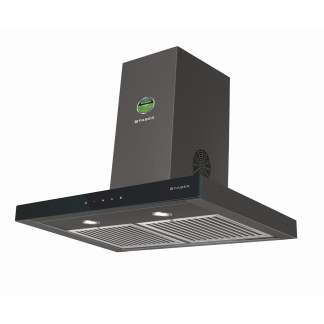 Faber Chimney Stilux 3D T2S2 BK TC LTW 60cm 1095 m3/hr T-Shape Chimney Filterless