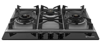 Faber Built-in Gas Hob 106.0730.345 (75 cm, 3 Burner)