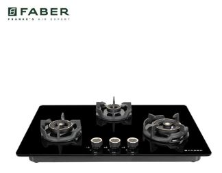 Faber Built-in Gas Hob 106.0736.925 (75 cm, 3 Burner)