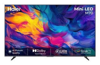 Haier 75 inch 4K Ultra HD QD Mini LED TV (75M70UHMINI)