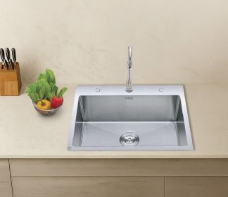 Hindware Handmade Kitchen Sink 523732 (24x18x9 in)