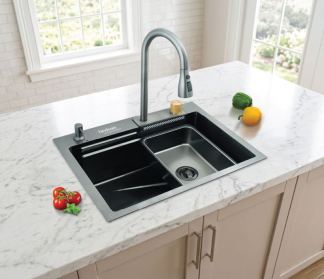 Hindware Designer Kitchen Sink 529778 (24x18x9 in)