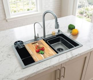 Hindware Designer Kitchen Sink 529779 (30x18x9 in)