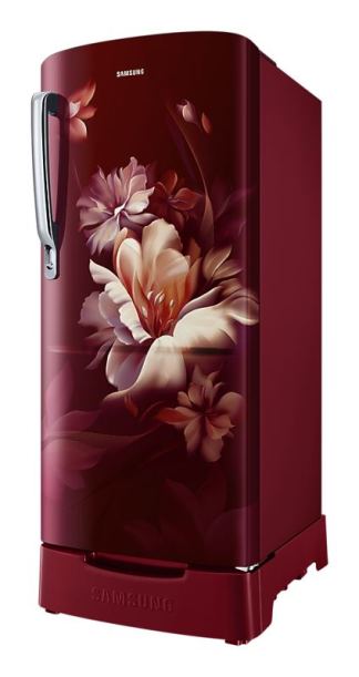 Samsung Direct Cool Refrigerator RR20H2823RZ/NL (198 Ltrs, Red)